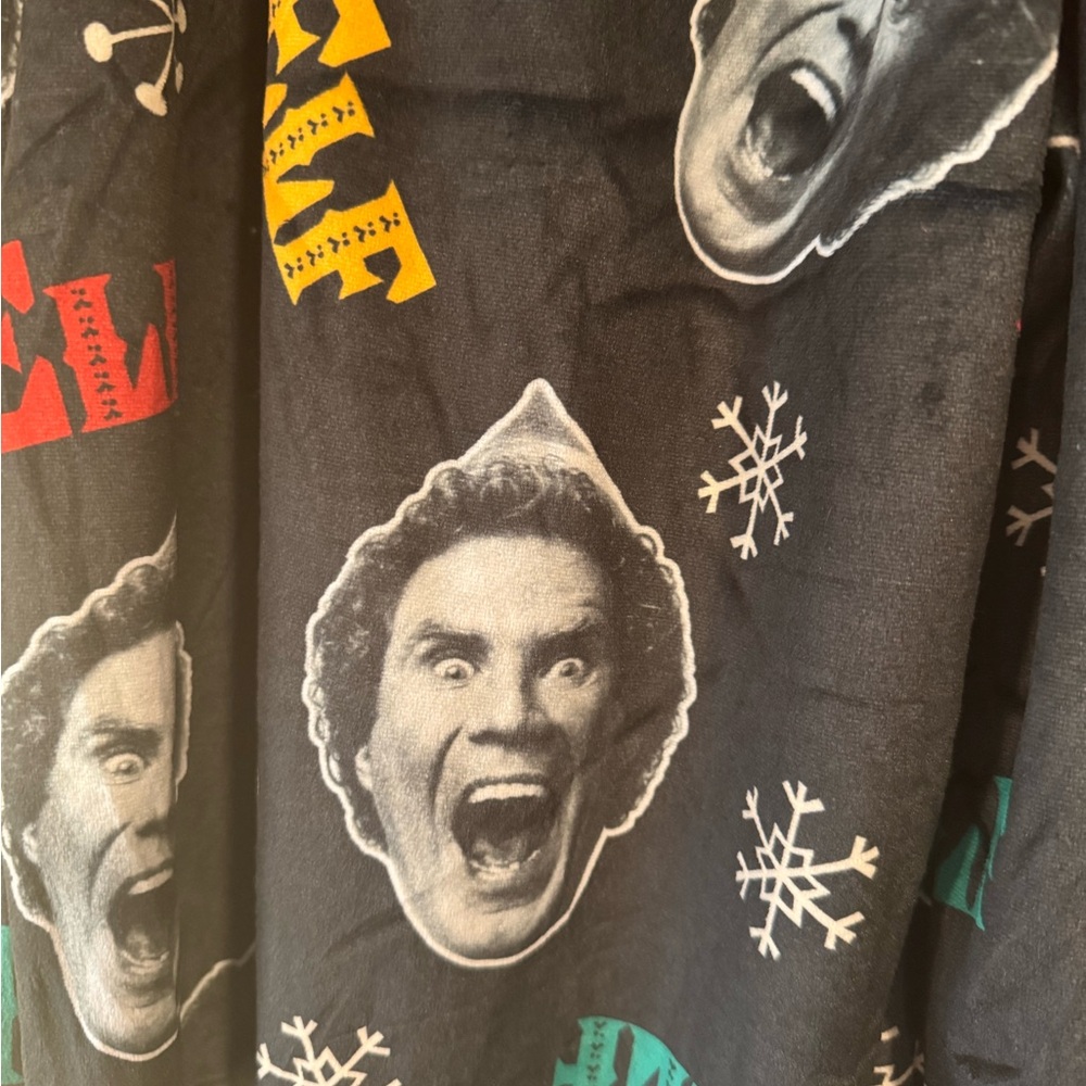 Elf Movie Themed Pajama Pants - Picture 2 of 2
